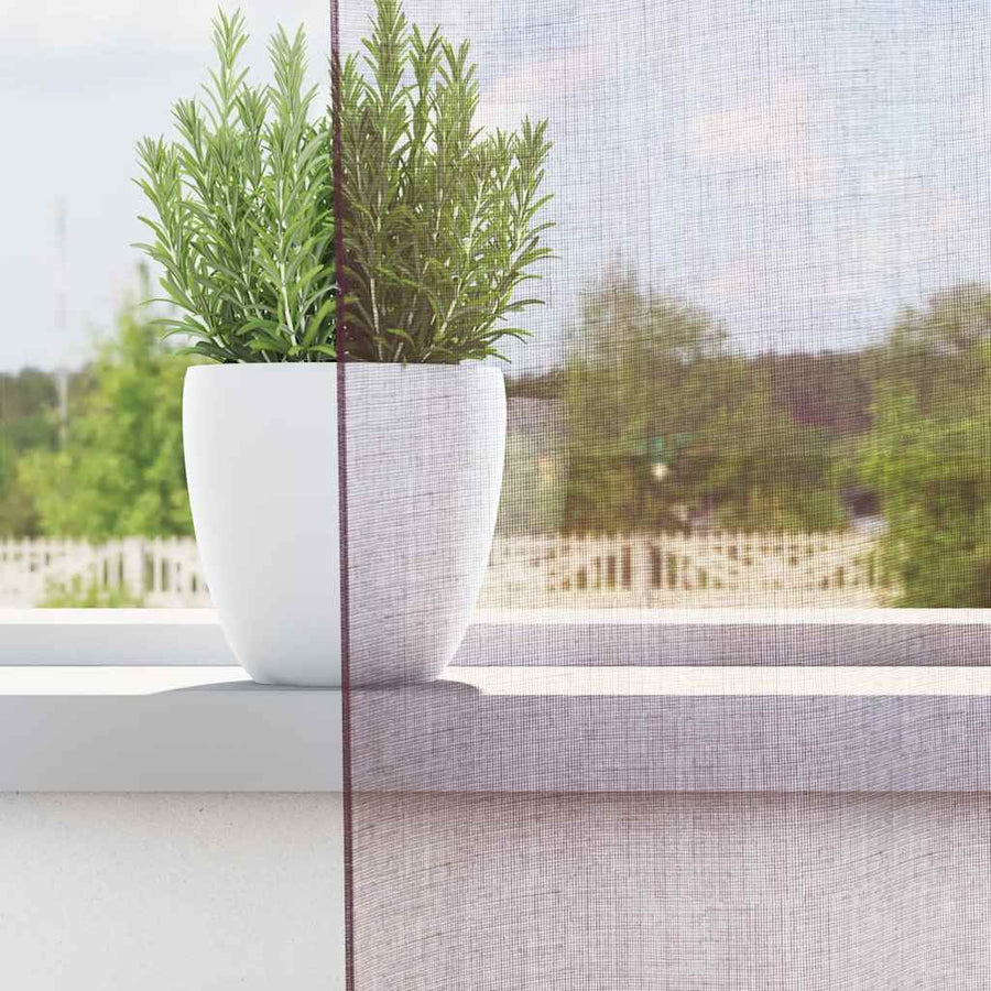 Gordijnen met lussen 2 st 140x175 cm paars