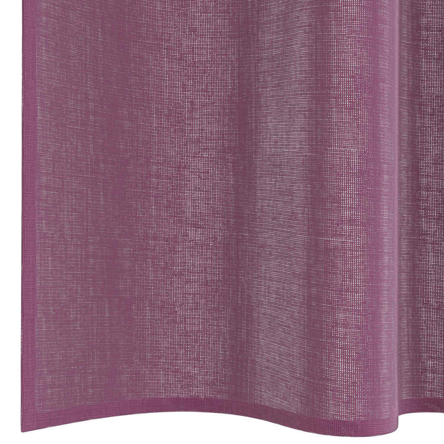 Gordijnen met lussen 2 st 140x175 cm paars