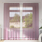 Voile curtains with loops 2 pcs 140x225 cm purple