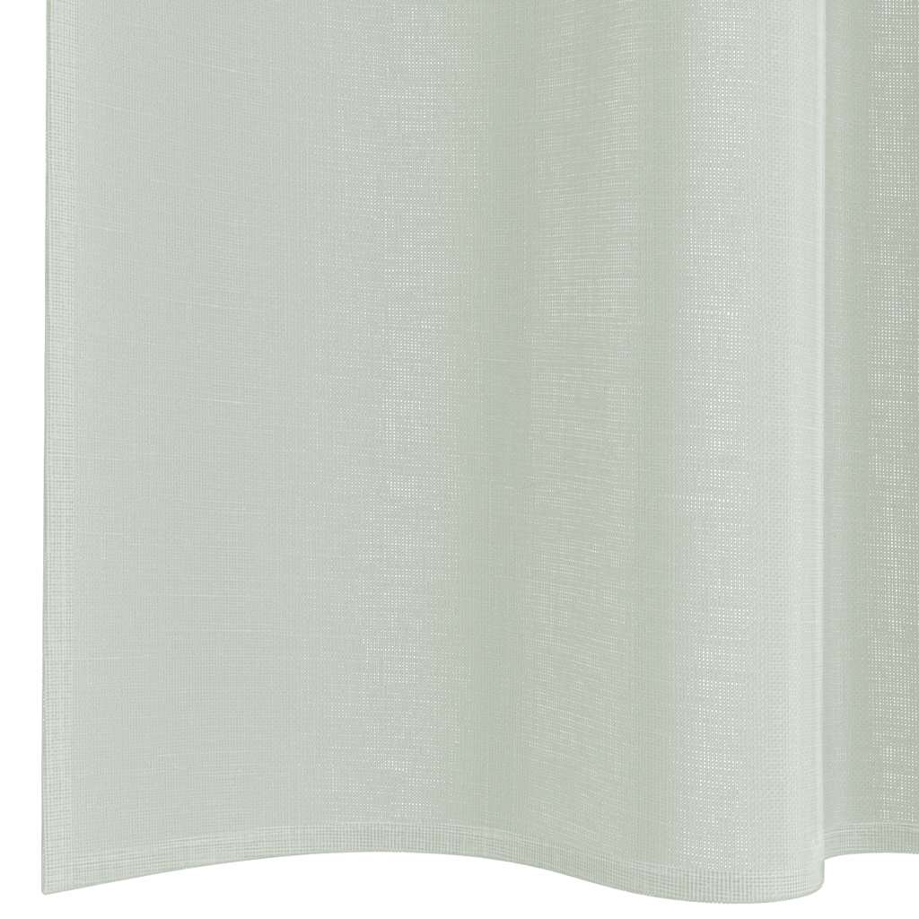 Gordijnen met lussen 2 st 140x245 cm lichtgrijs