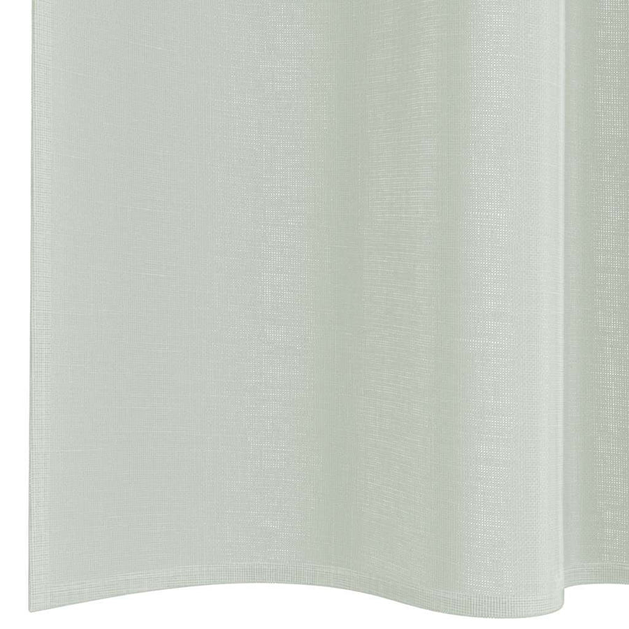 Gordijnen met lussen 2 st 140x245 cm lichtgrijs