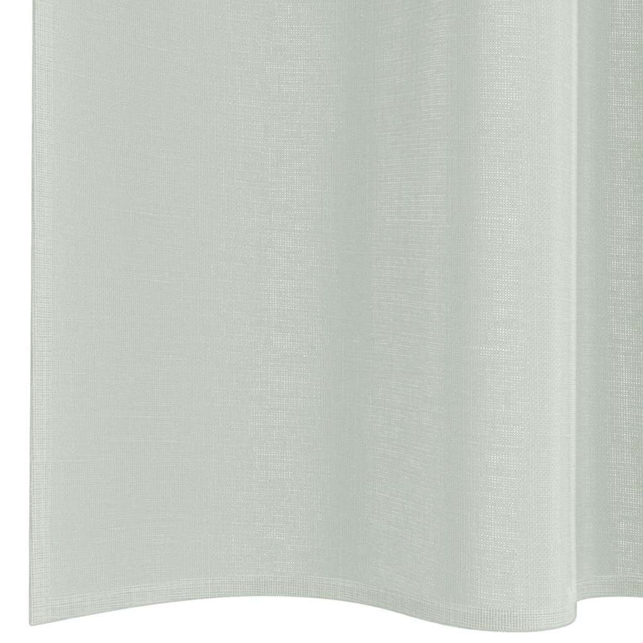 Gordijnen voile met lussen 2 st 140x260 cm lichtgrijs