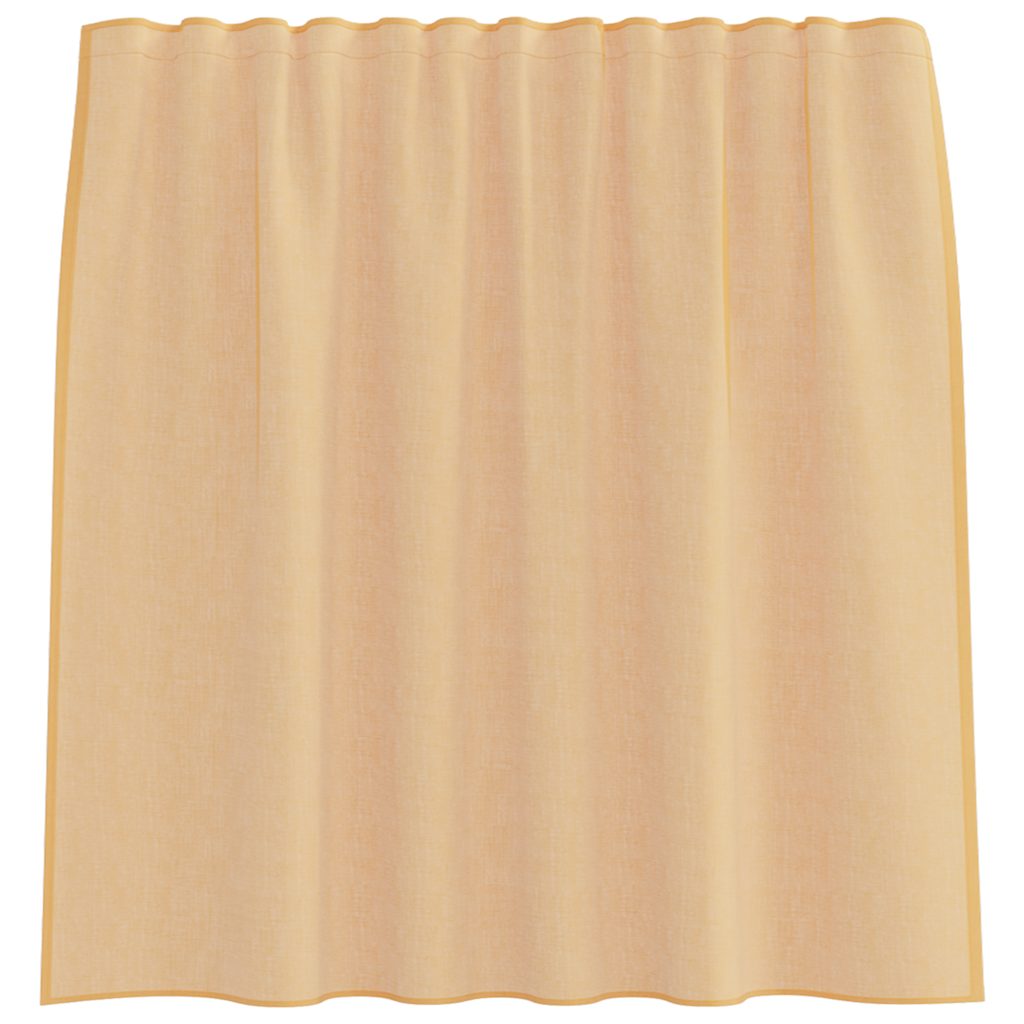 Gordijnen met lussen 2 st 140x140 cm zand