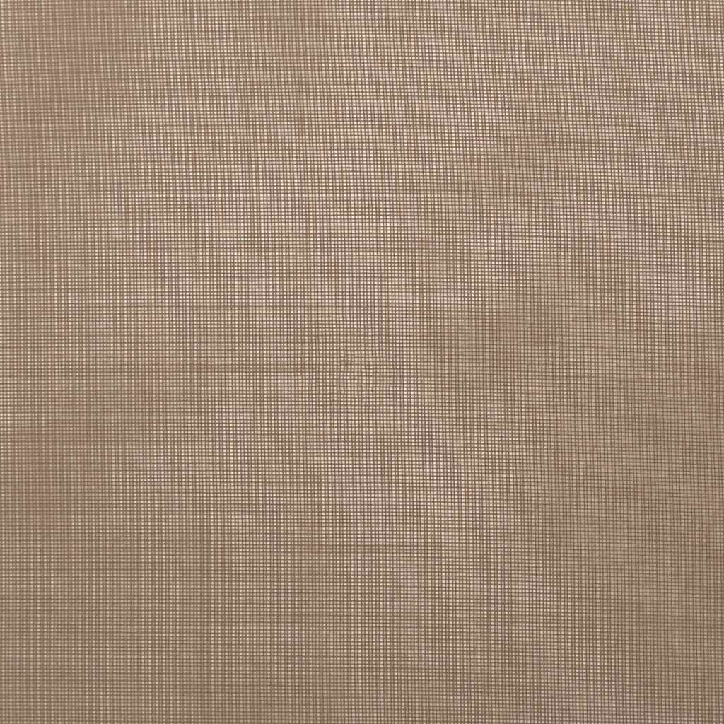 Gordijnen voile met lussen 2 st 140x140 cm lichtbruin