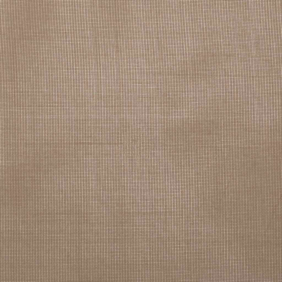 Gordijnen voile met lussen 2 st 140x140 cm lichtbruin
