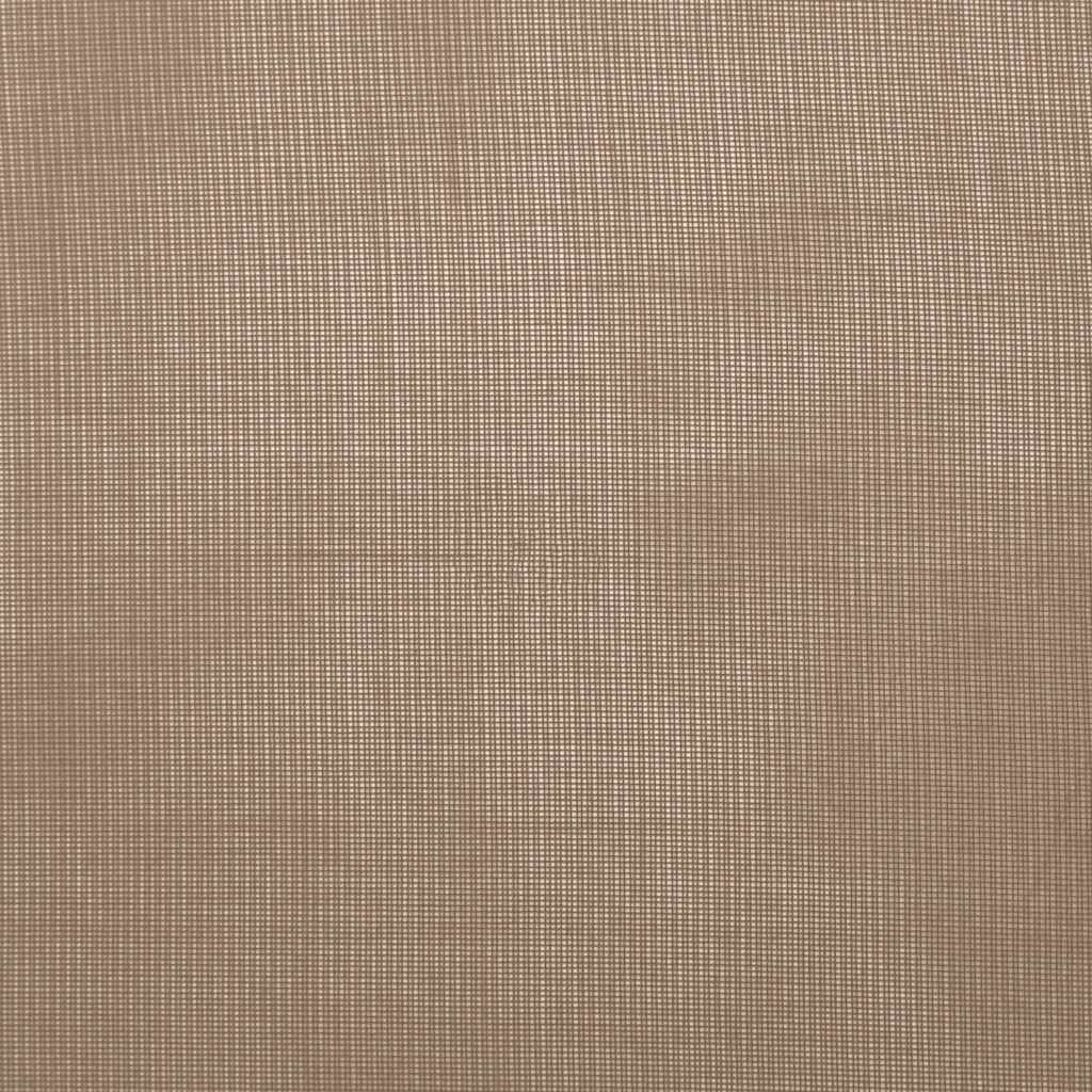 Gordijnen voile met lussen 2 st 140x245 cm lichtbruin