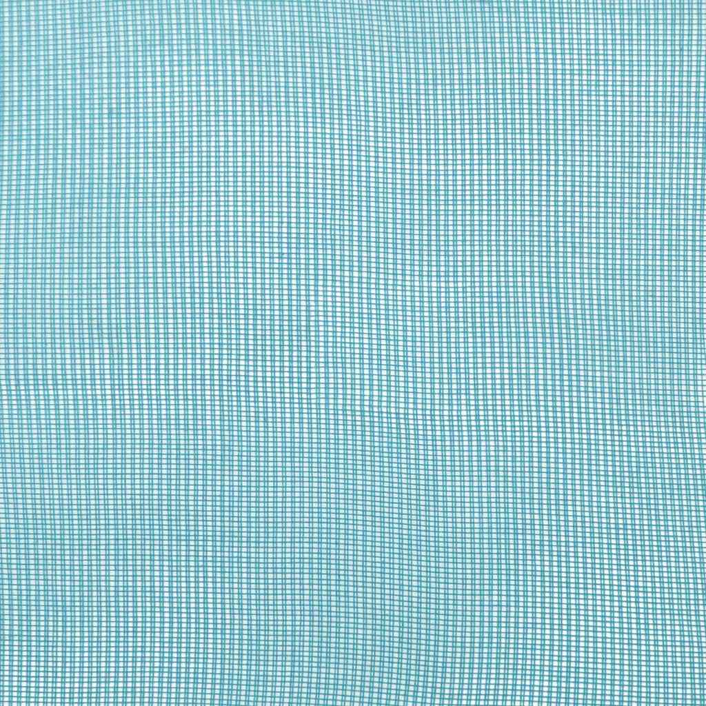 Gordijnen voile met lussen 2 st 140x175 cm turkoois