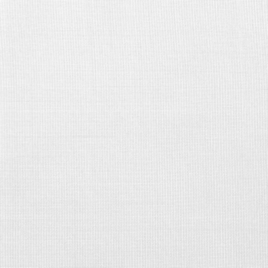 Gordijnen Voile 2 St Wit 140 x 175 cm met lussen