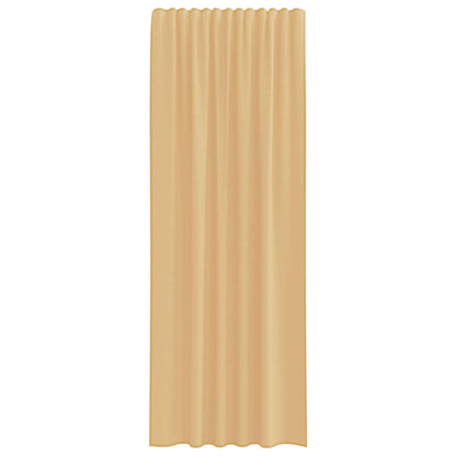 Gordijnen met lussen 2 st 140x245 cm wit