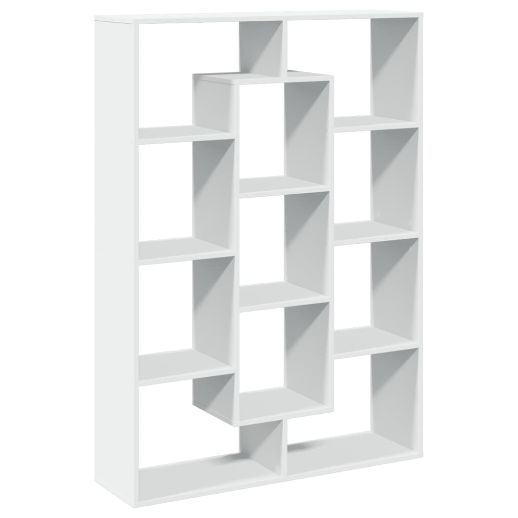 Boekenkast 102X29X Bewerkt Hout Wit 102 cm