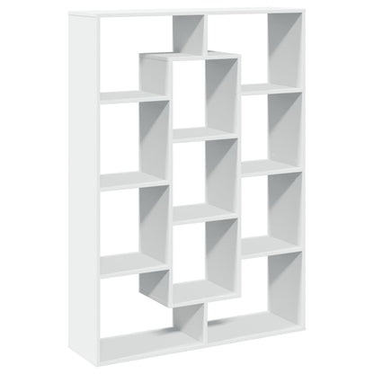 Boekenkast 102X29X Bewerkt Hout Wit 102 cm