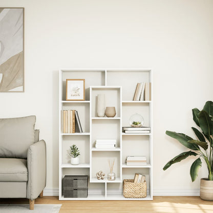 Boekenkast 102X29X Bewerkt Hout Wit 102 cm