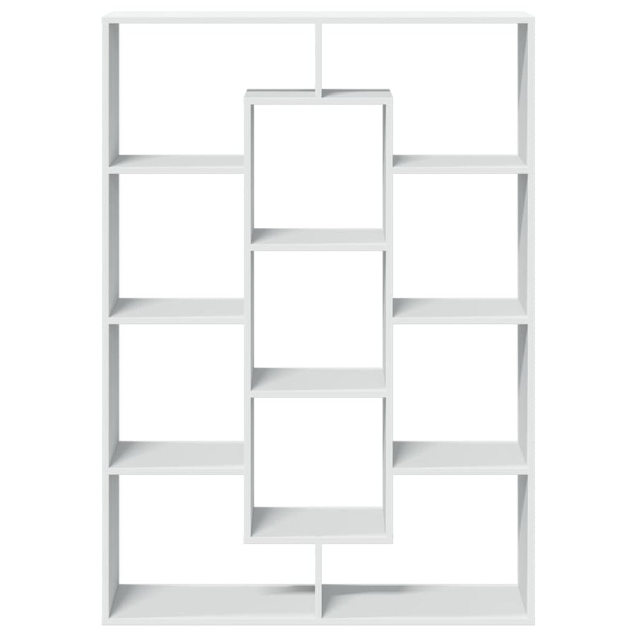 Boekenkast 102X29X Bewerkt Hout Wit 102 cm