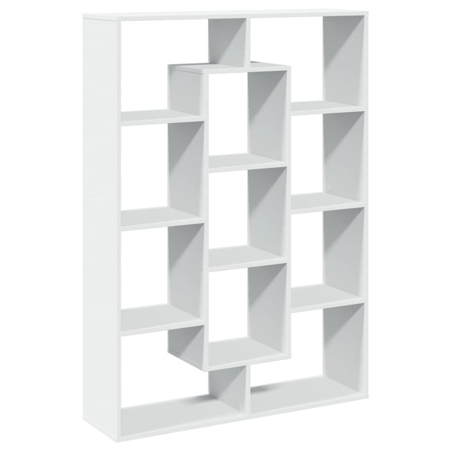 Boekenkast 102X29X Bewerkt Hout Wit 102 cm
