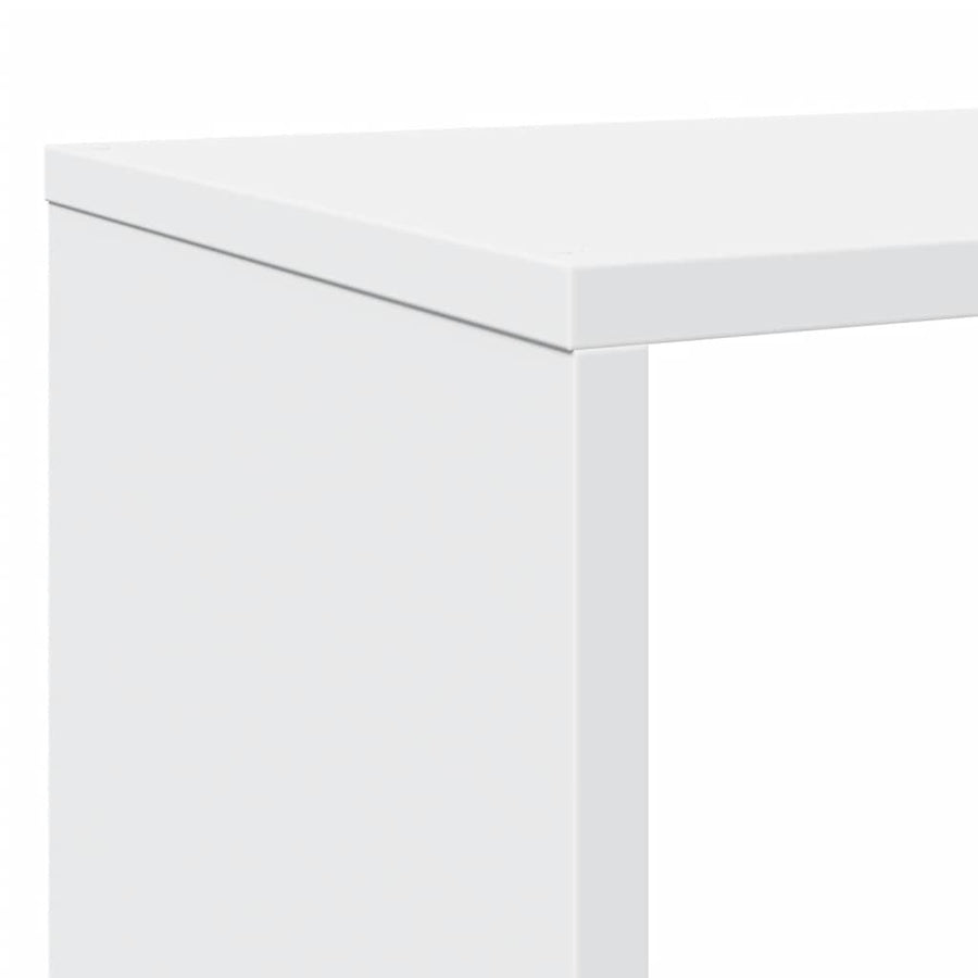 Boekenkast 102X29X Bewerkt Hout Wit 102 cm