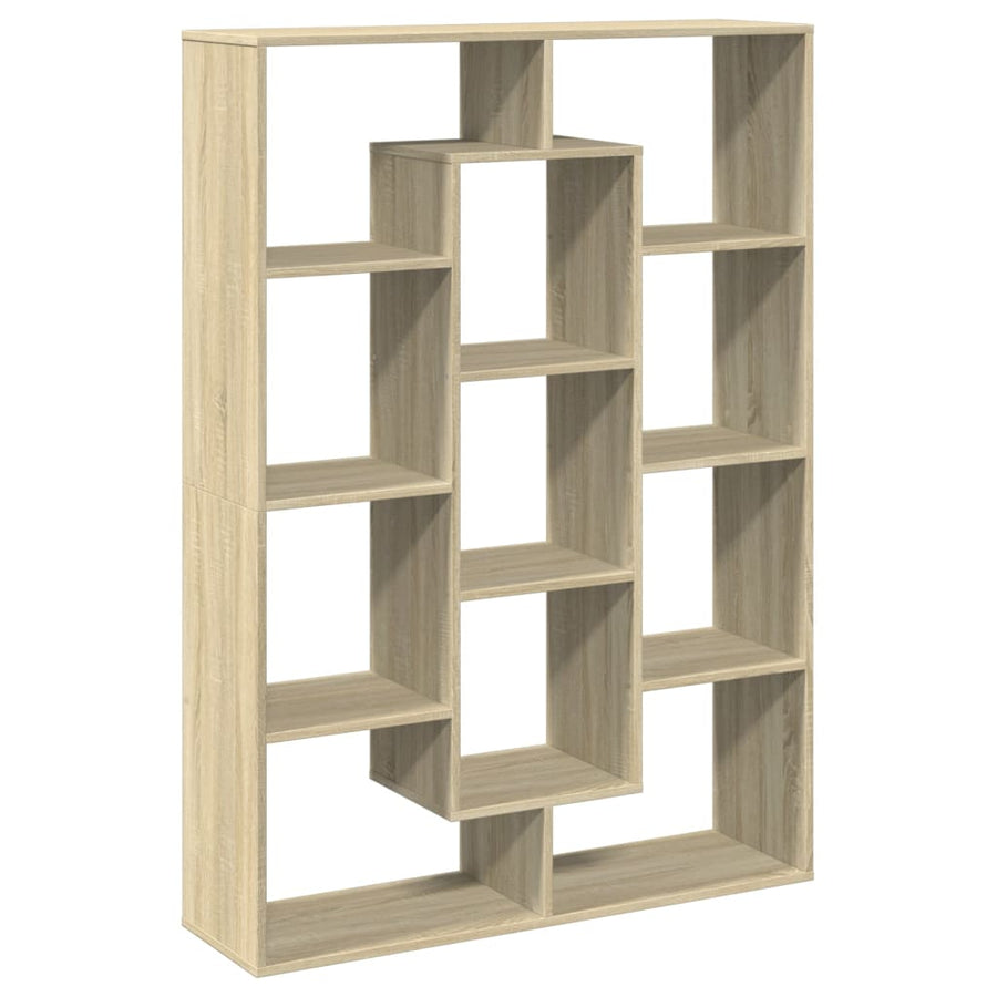Boekenkast 102X29X Bewerkt Hout Kleurig Sonoma Eiken 102 cm
