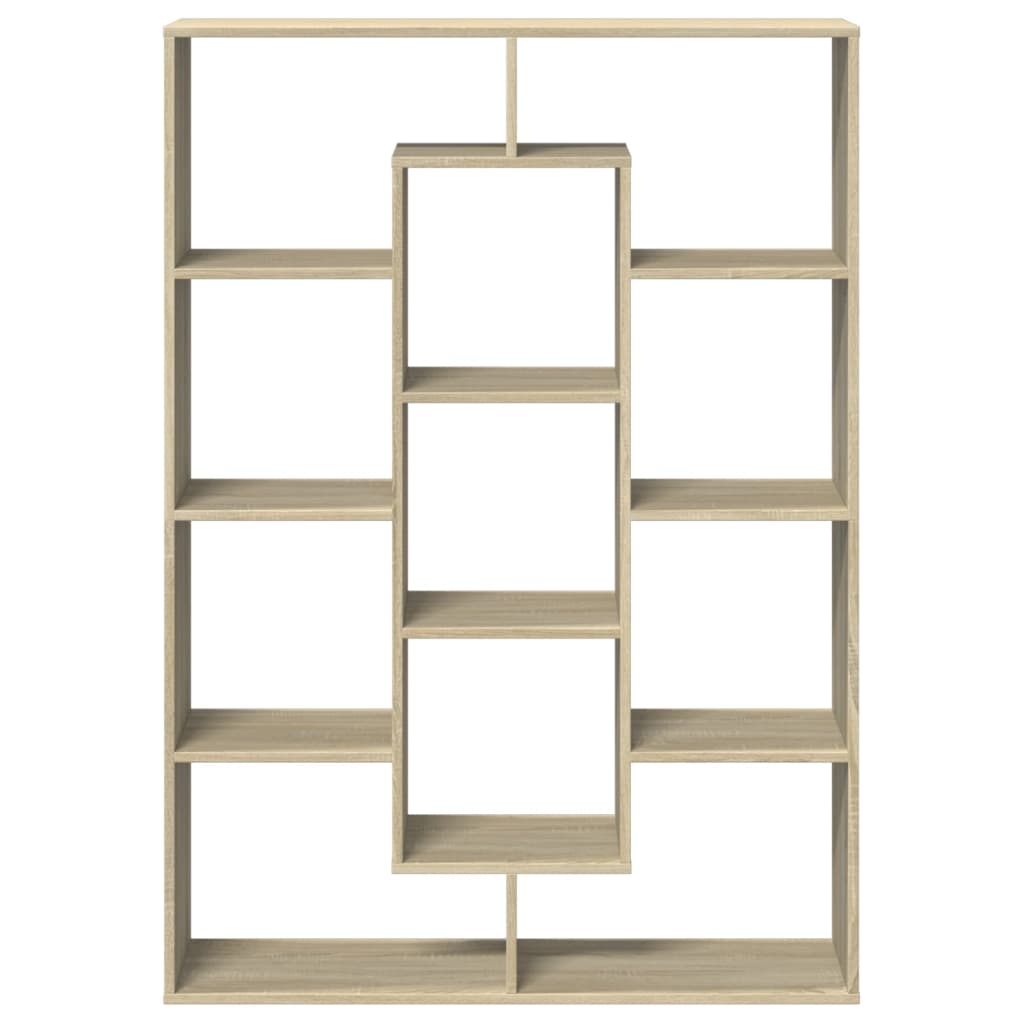 Boekenkast 102X29X Bewerkt Hout Kleurig Sonoma Eiken 102 cm