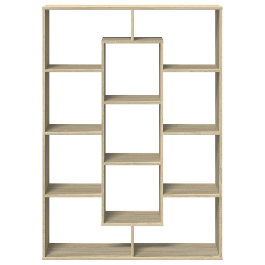 Boekenkast 102X29X Bewerkt Hout Kleurig Sonoma Eiken 102 cm