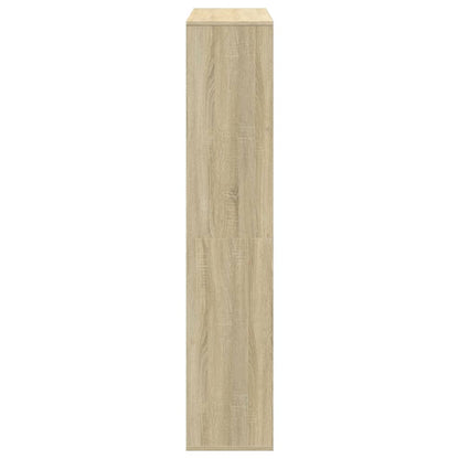 Boekenkast 102X29X Bewerkt Hout Kleurig Sonoma Eiken 102 cm
