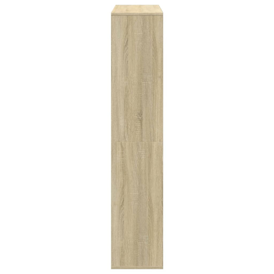 Boekenkast 102X29X Bewerkt Hout Kleurig Sonoma Eiken 102 cm