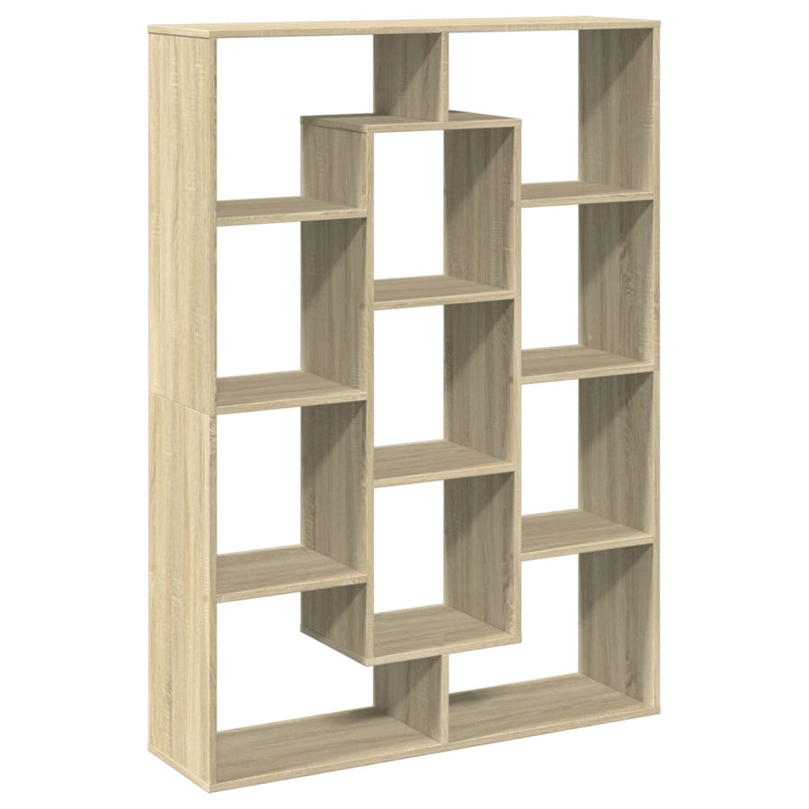 Boekenkast 102X29X Bewerkt Hout Kleurig Sonoma Eiken 102 cm