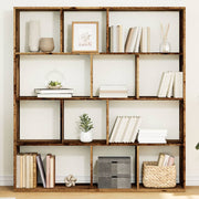Boekenkast 132x29x141,5 cm bewerkt hout