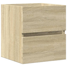 Wastafelkast 41x38,5x45 cm spaanplaat sonoma eikenkleurig