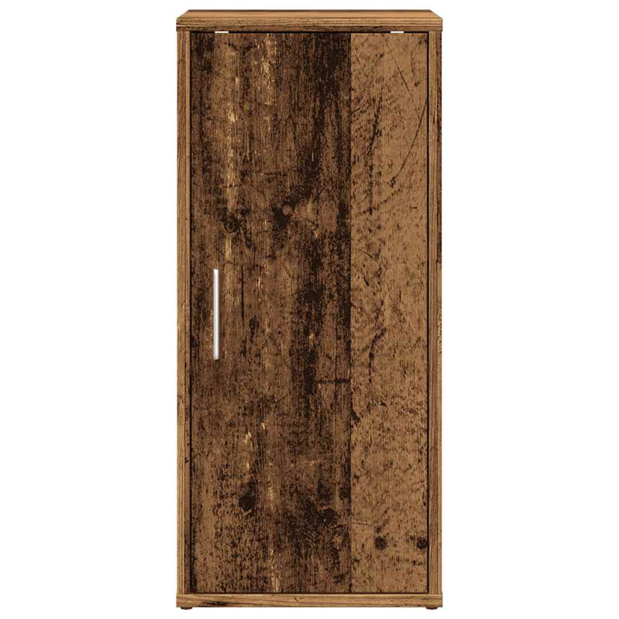 Schoenenkasten 2 st 32x35x70 cm bewerkt hout oud houtkleurig