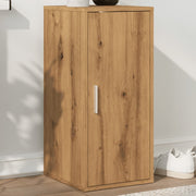 Schoenenkast 32x35x70 cm bewerkt hout eikenkleur