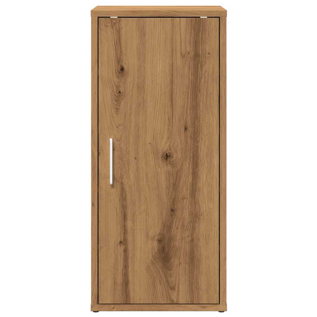 Schoenenkasten 2 st 32x35x70 cm bewerkt hout artisanaal eiken
