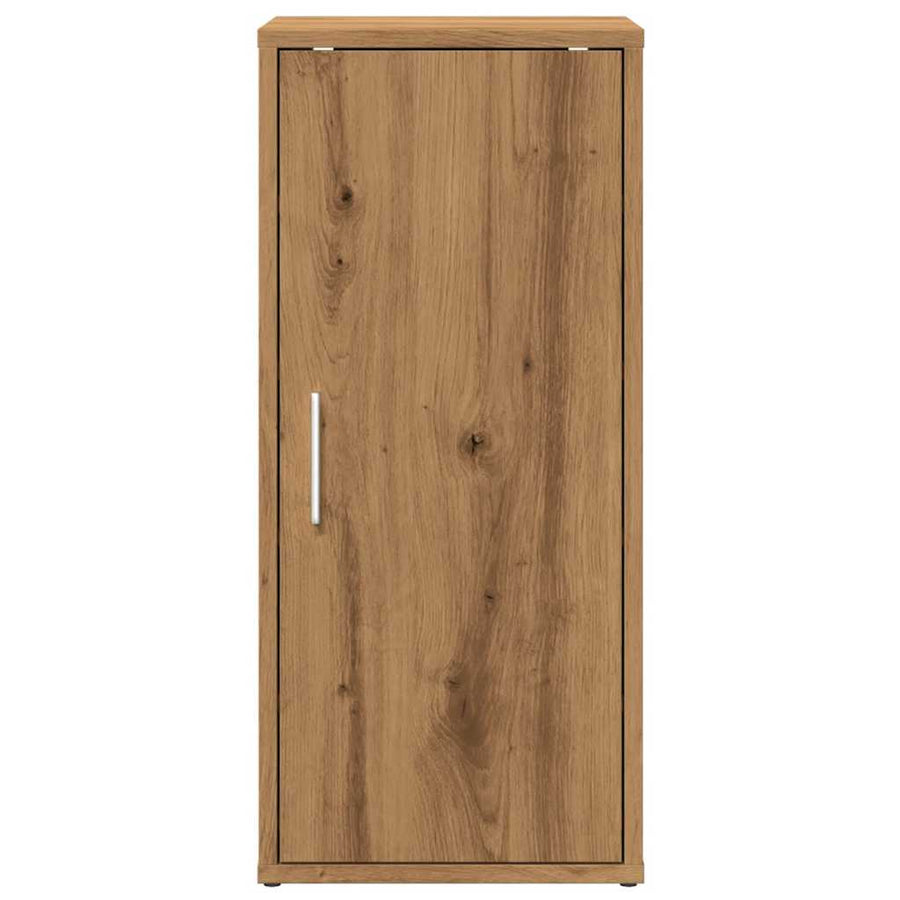 Schoenenkasten 2 st 32x35x70 cm bewerkt hout artisanaal eiken