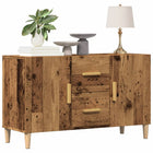Sideboard 100x36x60 cm distressed wood old wood colored