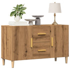 Sideboard 100x36x60 cm engineered wood artisanal oak-colored