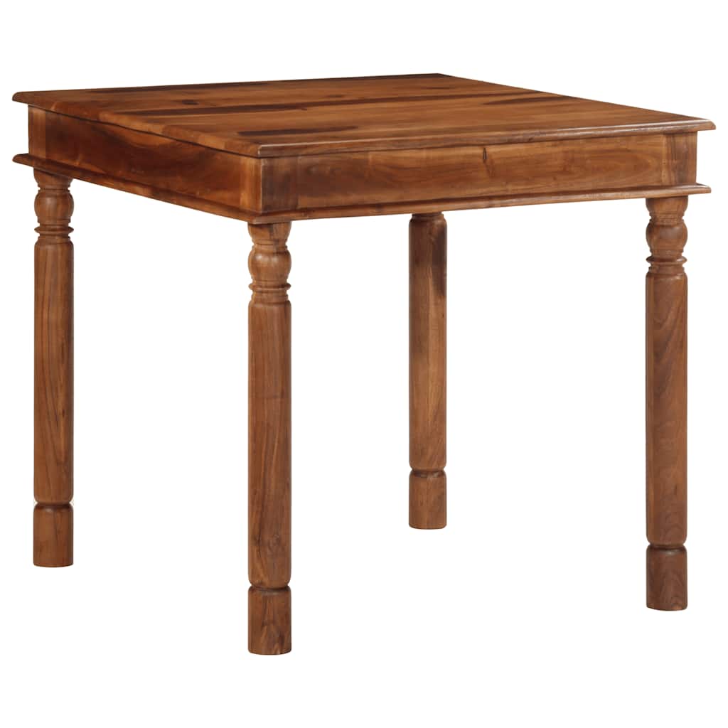 Eettafel 80x80x77 cm massief acaciahout