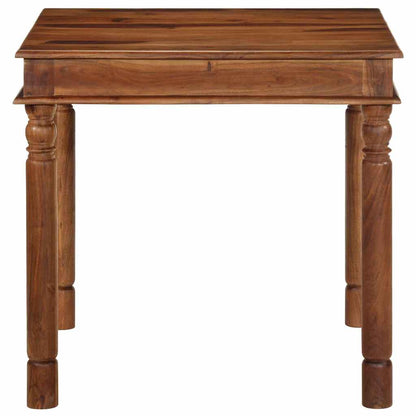 Eettafel 80x80x77 cm massief acaciahout