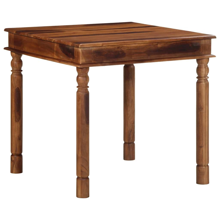 Eettafel 80x80x77 cm massief acaciahout