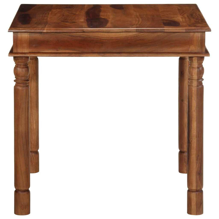 Eettafel 80x80x77 cm massief acaciahout