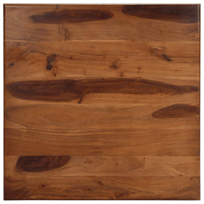Eettafel 80x80x77 cm massief acaciahout