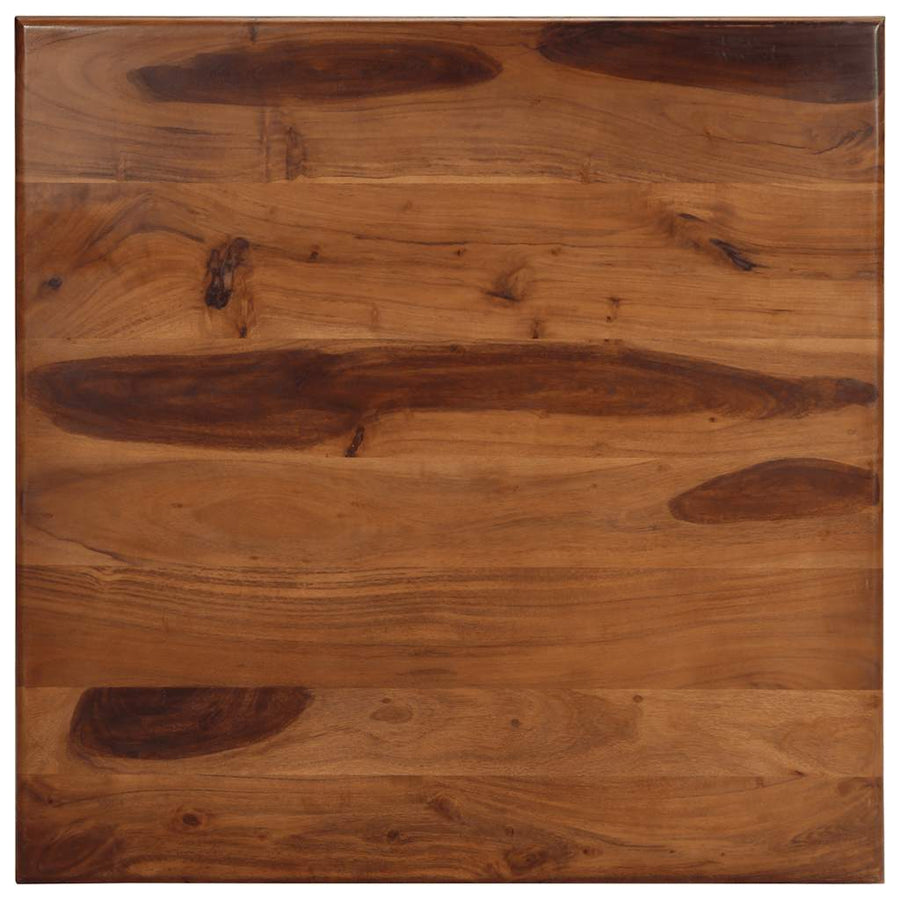 Eettafel 80x80x77 cm massief acaciahout