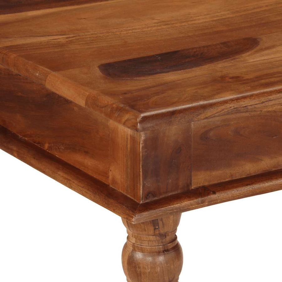 Eettafel 80x80x77 cm massief acaciahout