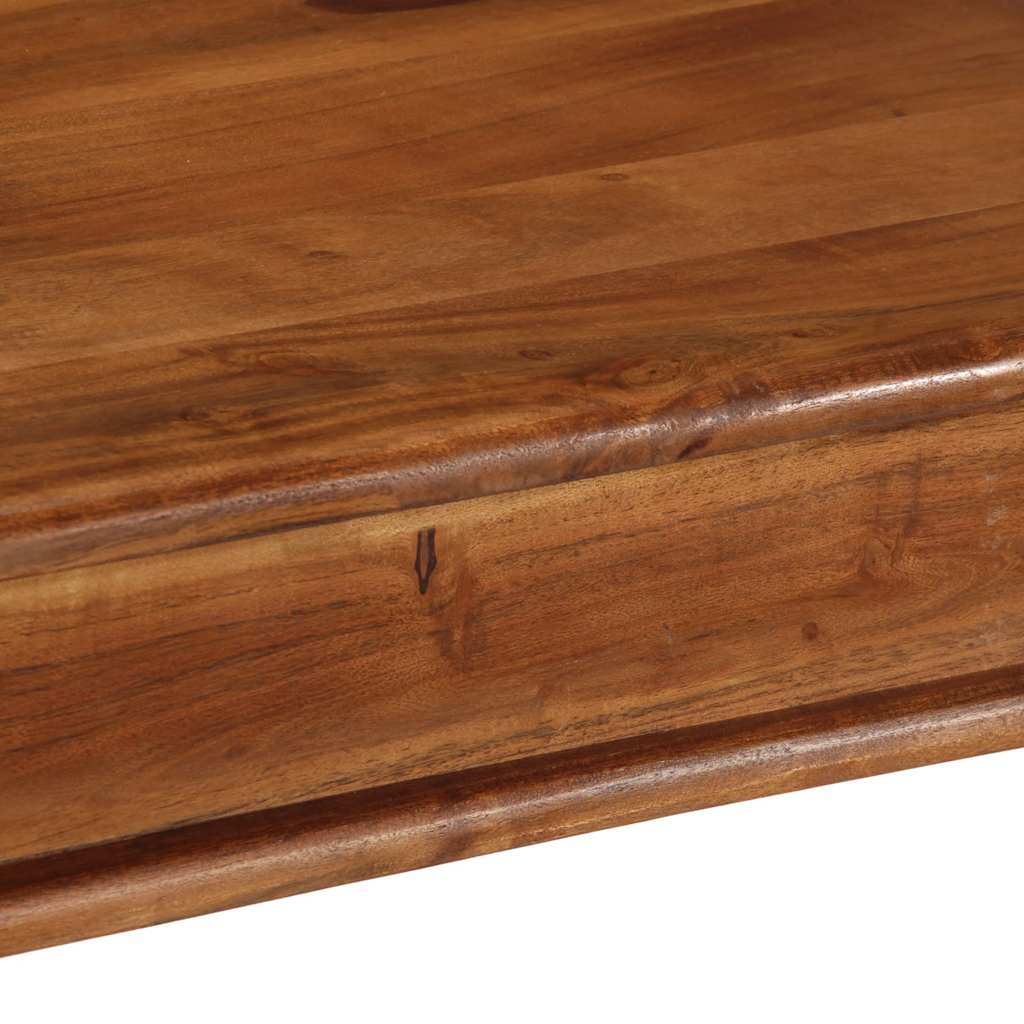 Eettafel 80x80x77 cm massief acaciahout