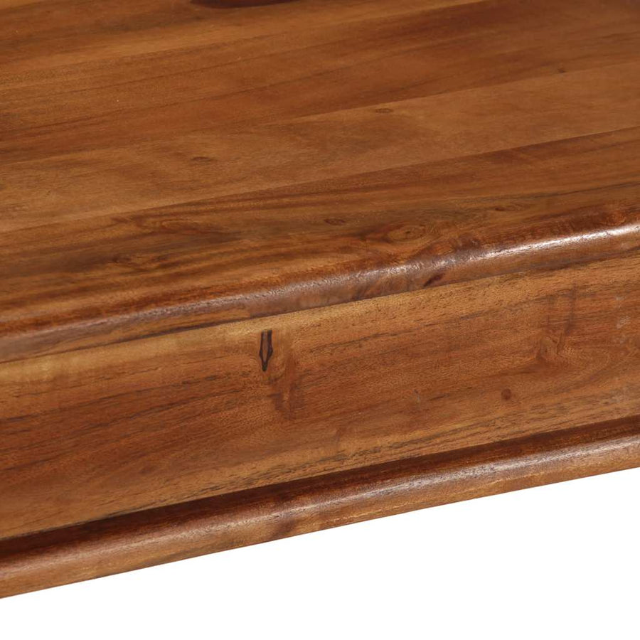 Eettafel 80x80x77 cm massief acaciahout