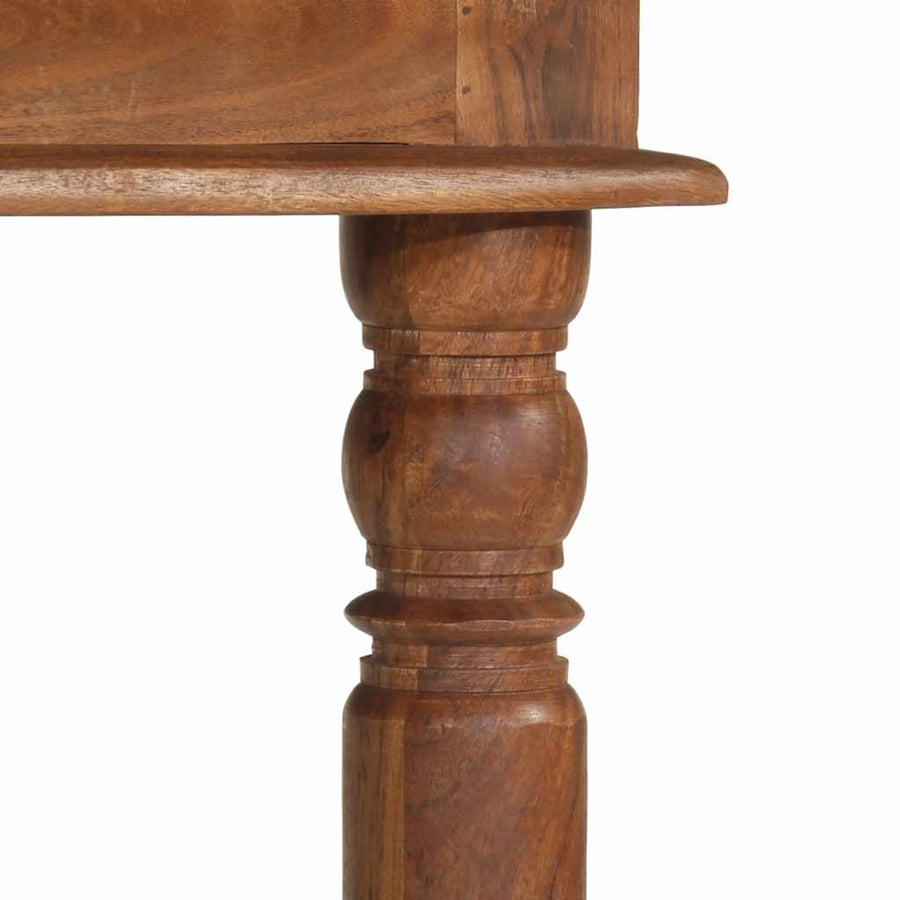 Eettafel 80x80x77 cm massief acaciahout