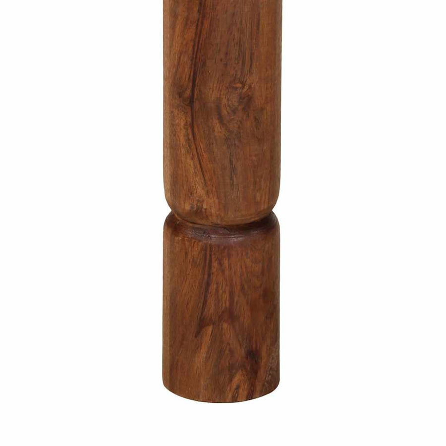 Eettafel 80x80x77 cm massief acaciahout