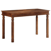 Eettafel 120x60x77 cm massief acaciahout