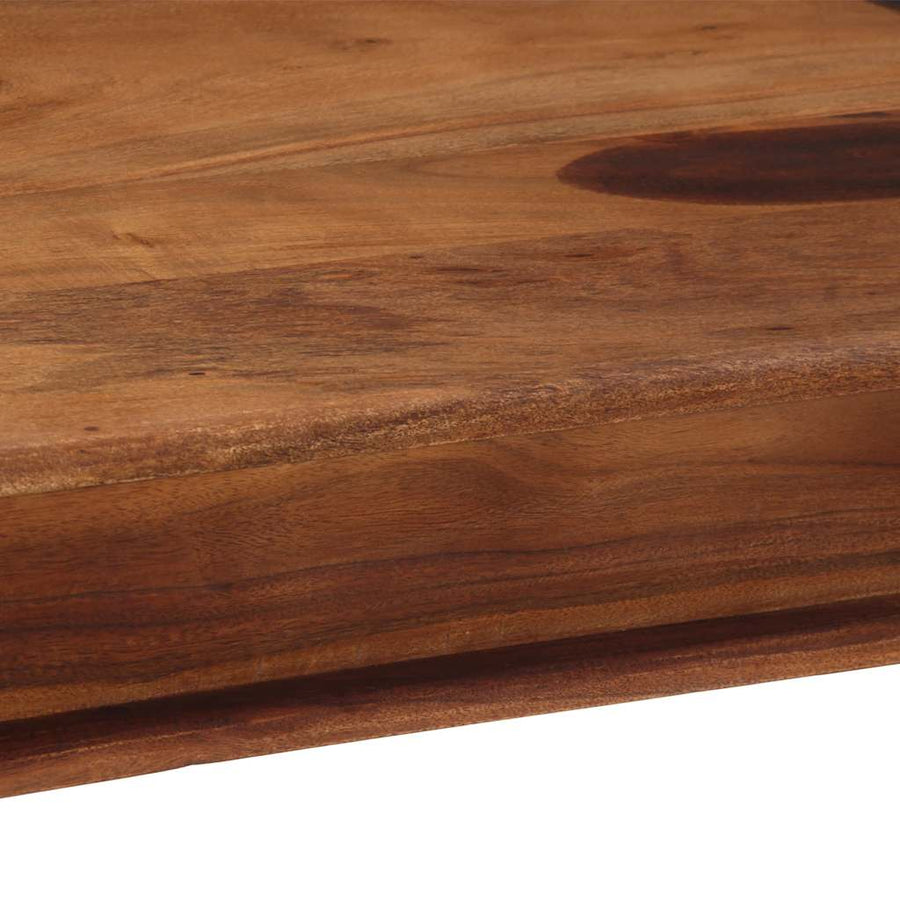 Eettafel 120x60x77 cm massief acaciahout