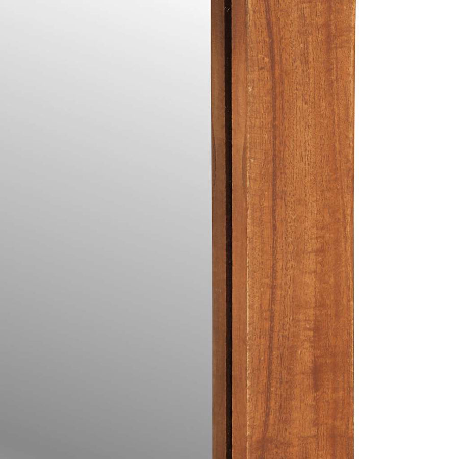 Wandspiegel met lades 60x33x90 cm massief acaciahout