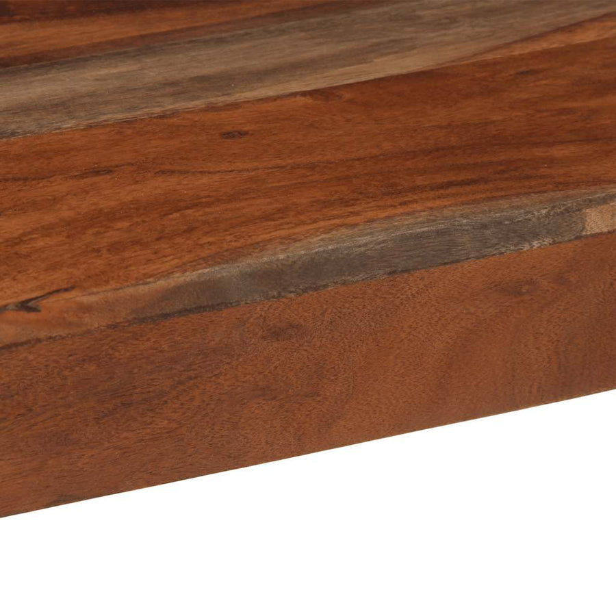 Wandtafel 120x30x76 cm massief acaciahout