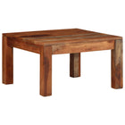 Coffee Table 60X60X35 Cm Solid Acacia Wood