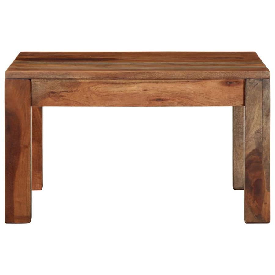Salontafel 60X60X35 Cm Massief Acaciahout